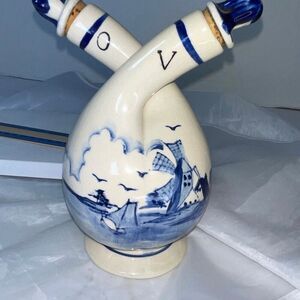 Vintage Fred Roberts Pottery Piece San Francisco oil & vinegar.